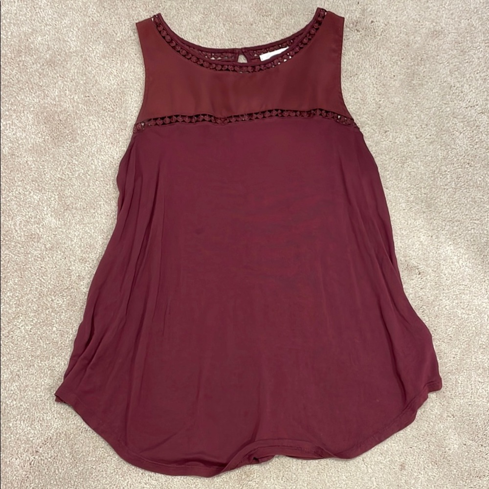 Elegant Old Navy Burgundy Top